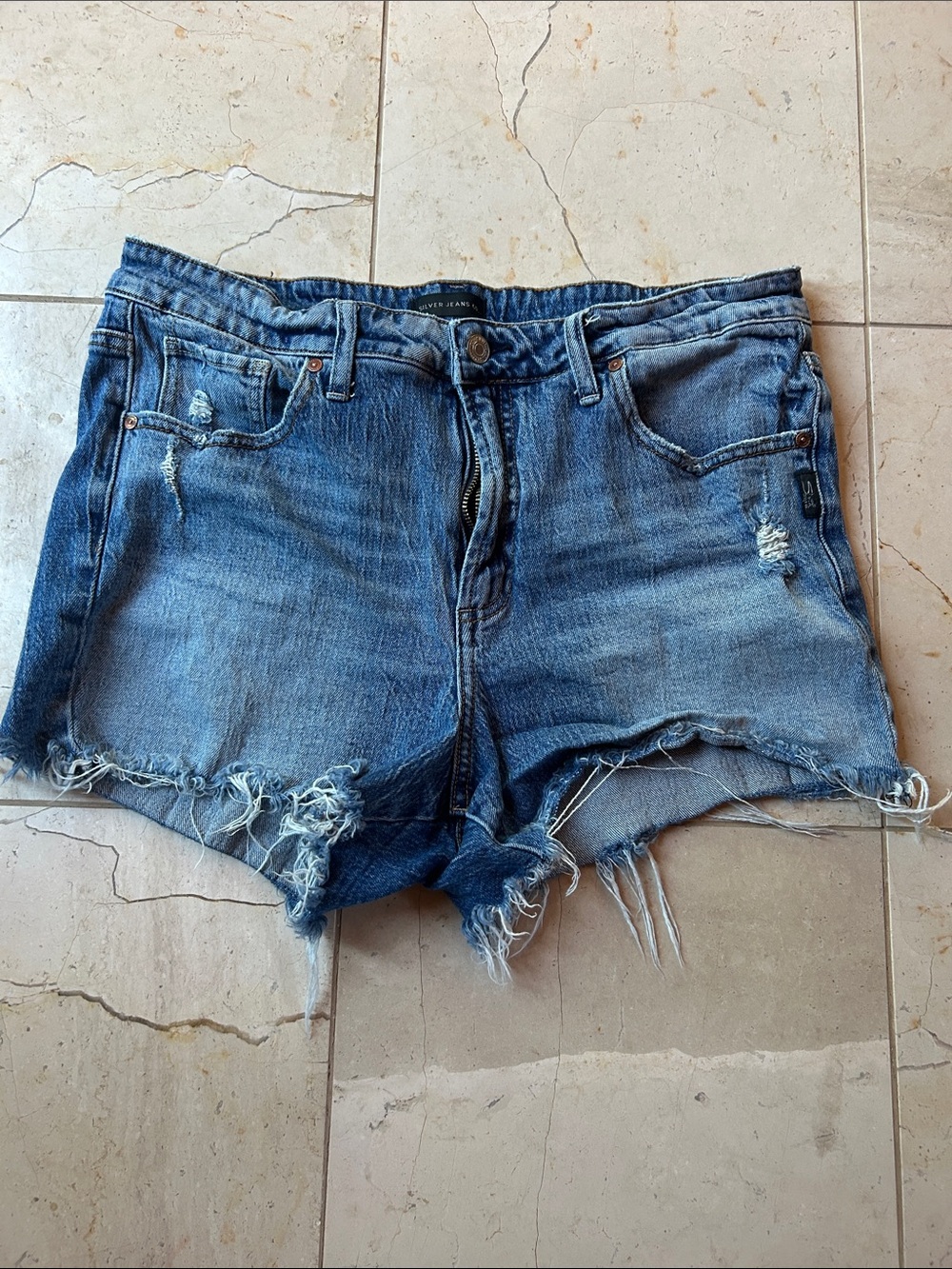 Silver jeans co cutoff jean shorts